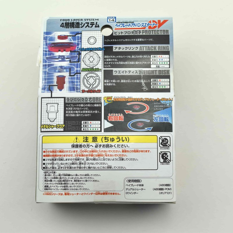 MA-14 Advance Eterner, box back