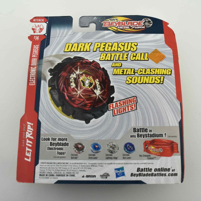 B-14 Electronic Dark Pegasus, back of package