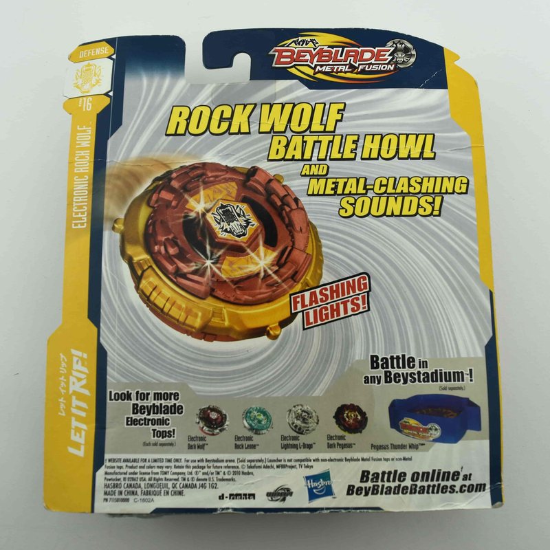 B-16 Electronic Rock Wolf, box back