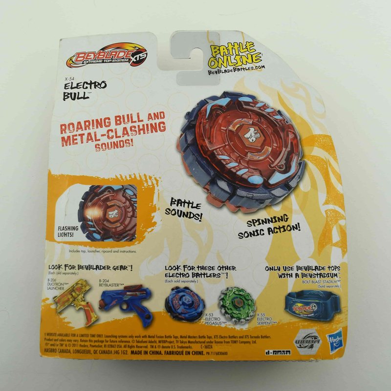 X-54 Electro Bull, box back