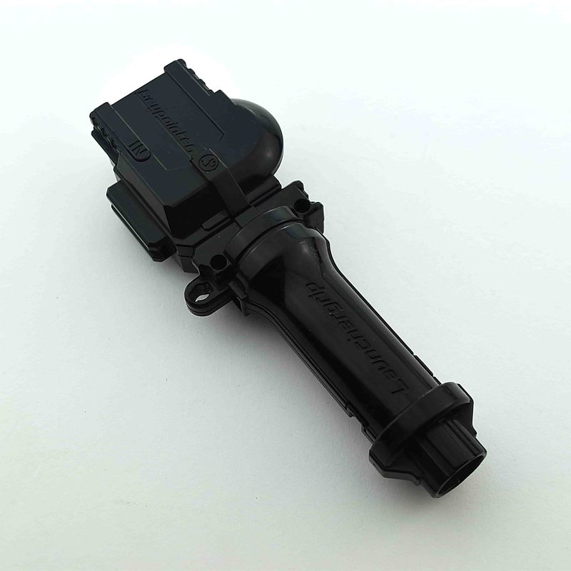 BB-15 Black Launcher Grip, top view