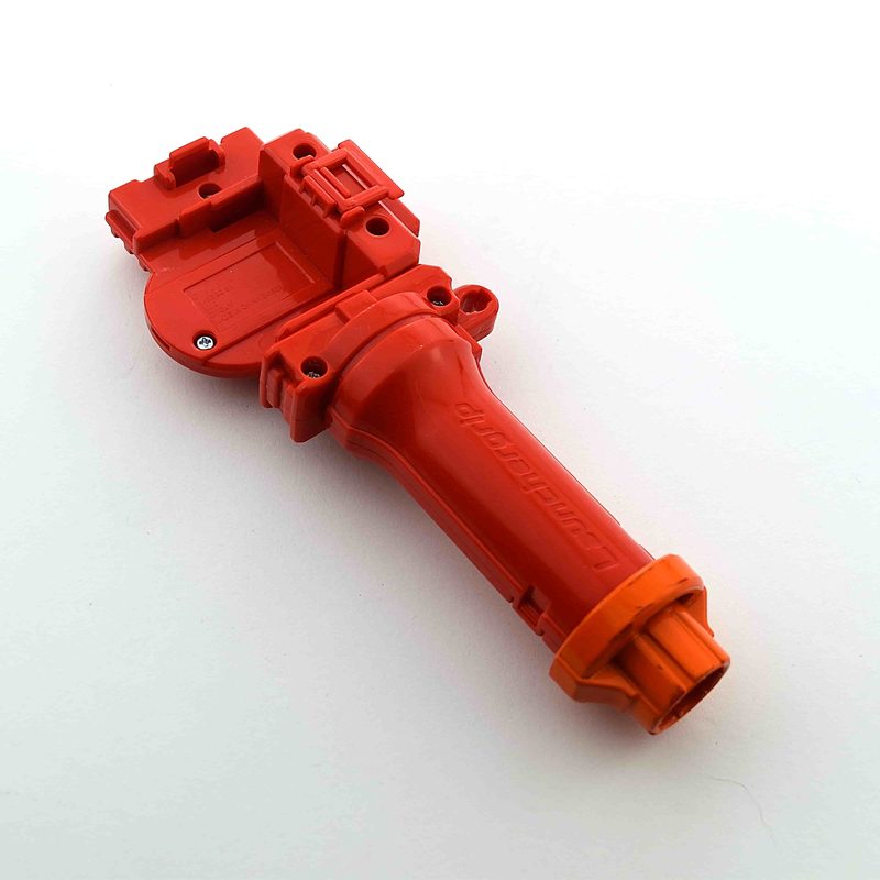 BB-15C Red Launcher Grip, side view
