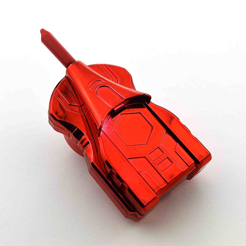 BB-17 Metallic Red String Launcher, top view