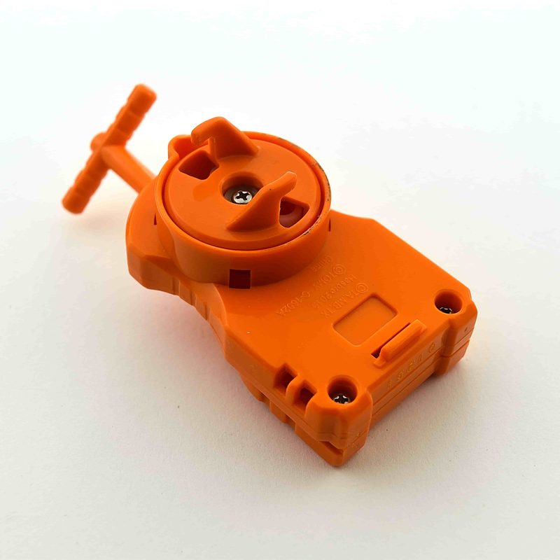 BB-17 Orange String Launcher, side view