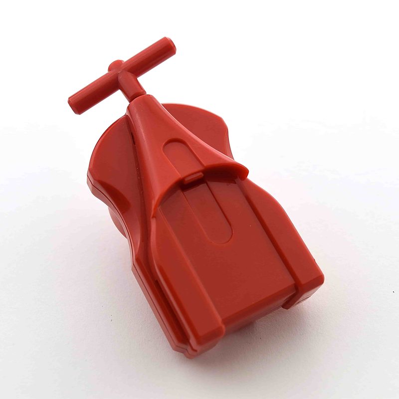 BB-20 Dark Orange String Launcher, top view