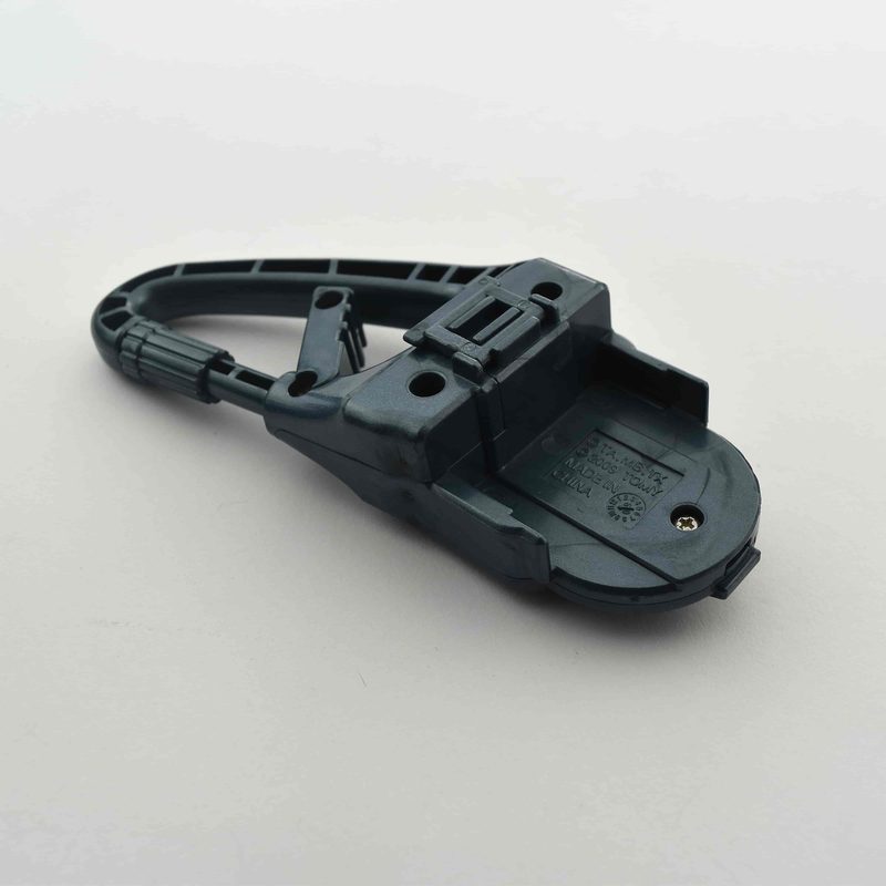 BB-39 Blue Karabiner Grip, side view