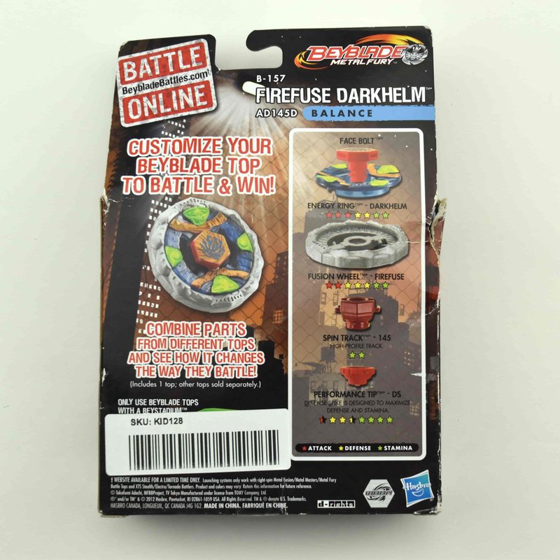 B157 Firefuse Darkhelm 145DS, back