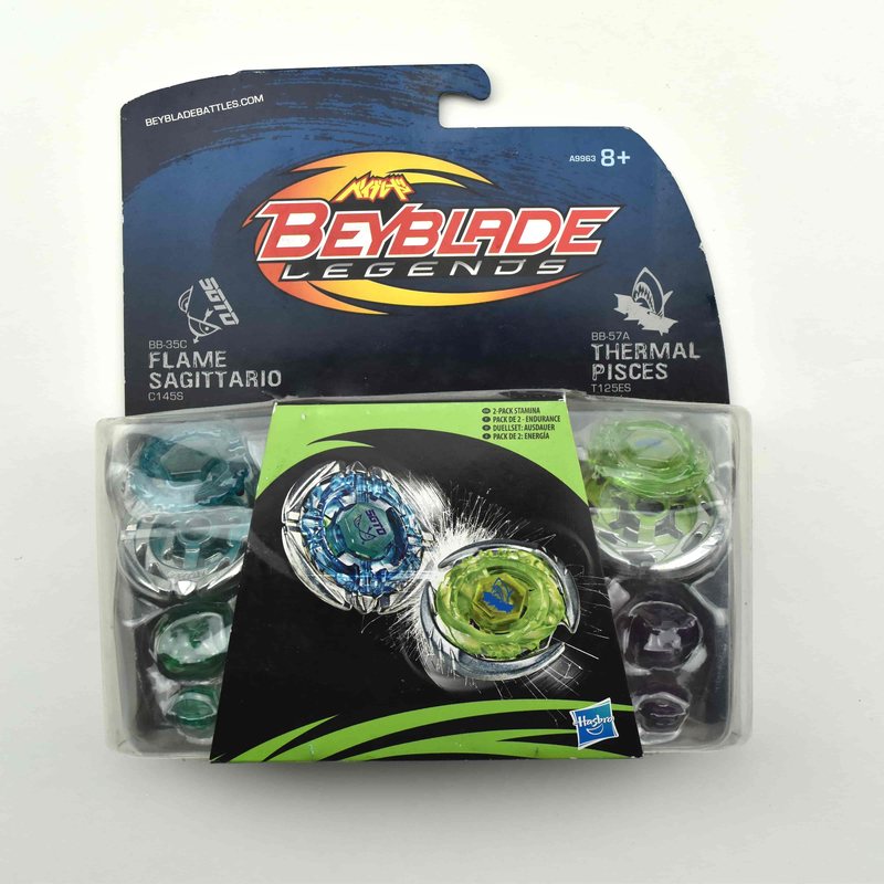 Beyblade Legends Stamina 2-Pack, front