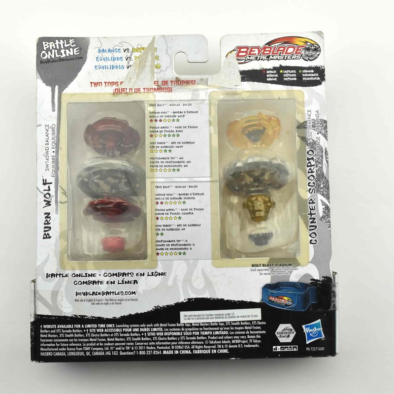 Counter Scorpio vs Burn Wolf 2-Pack, back