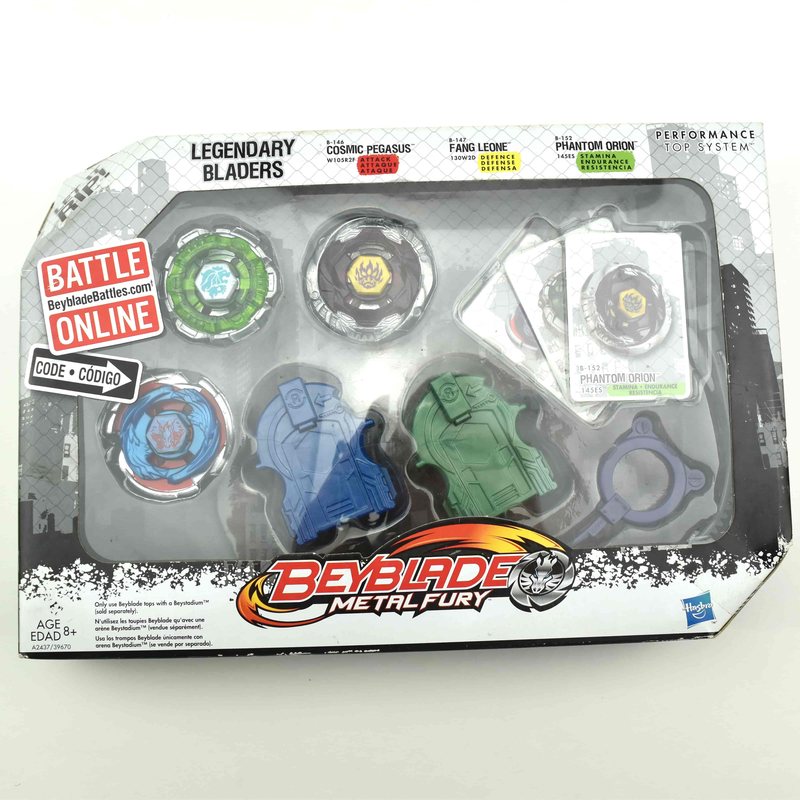 Legendary Bladers Pack, front