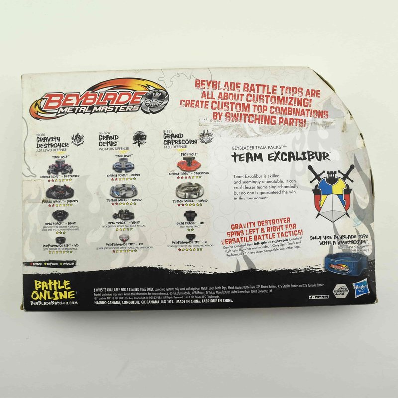 Team Excalibur Pack, back
