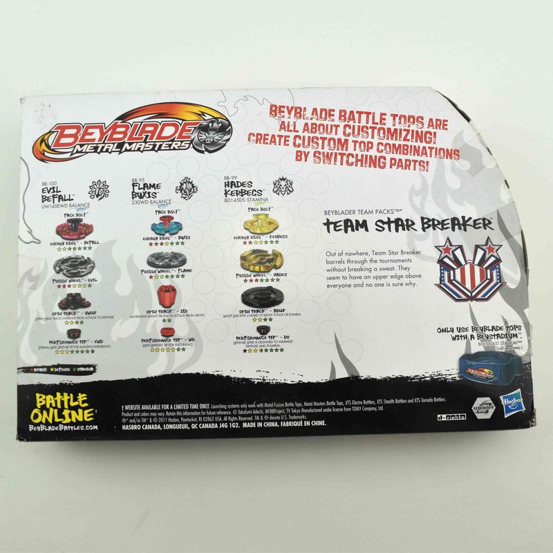 Team Star Breaker Pack, back