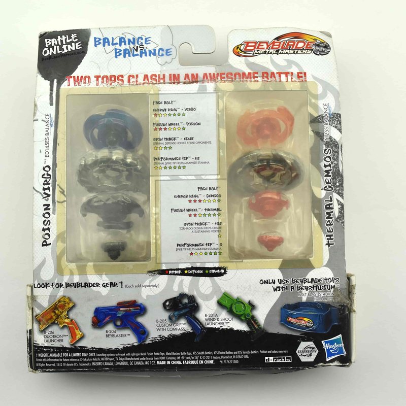 Thermal Gemios vs Poison Virgo 2-Pack, back