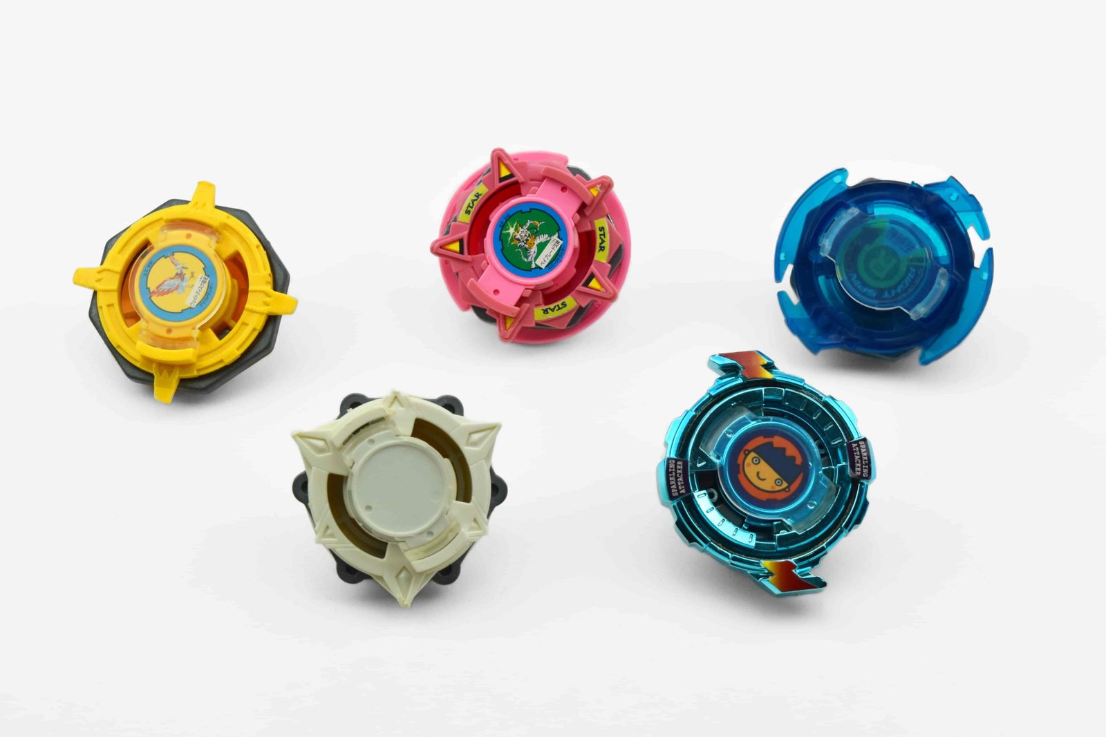 Plastic Beyblades, releases 1 to 48