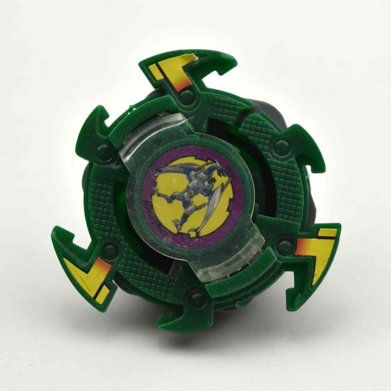 18 Green Metal Dragoon Bearing Stinger, top view