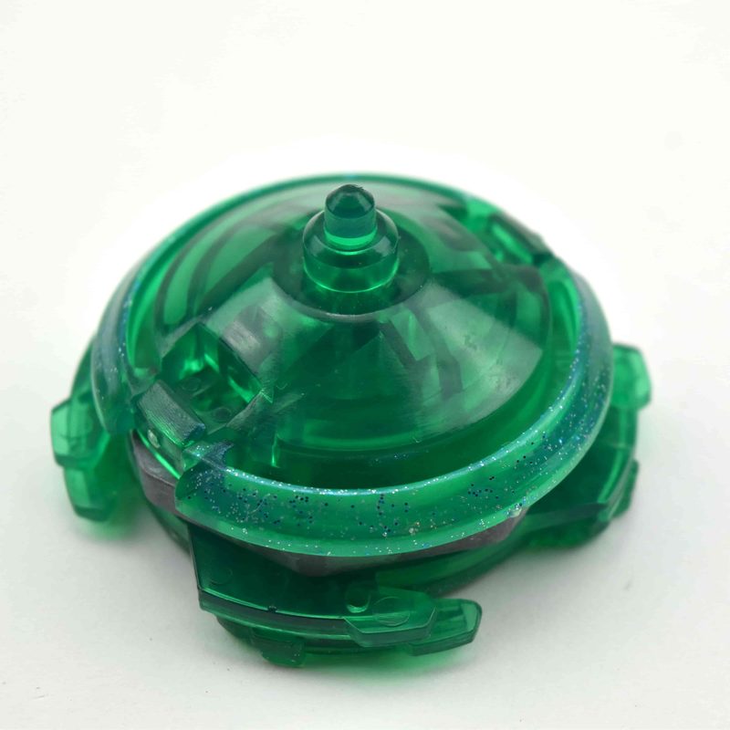 A10 Clear Green Galman, bottom view