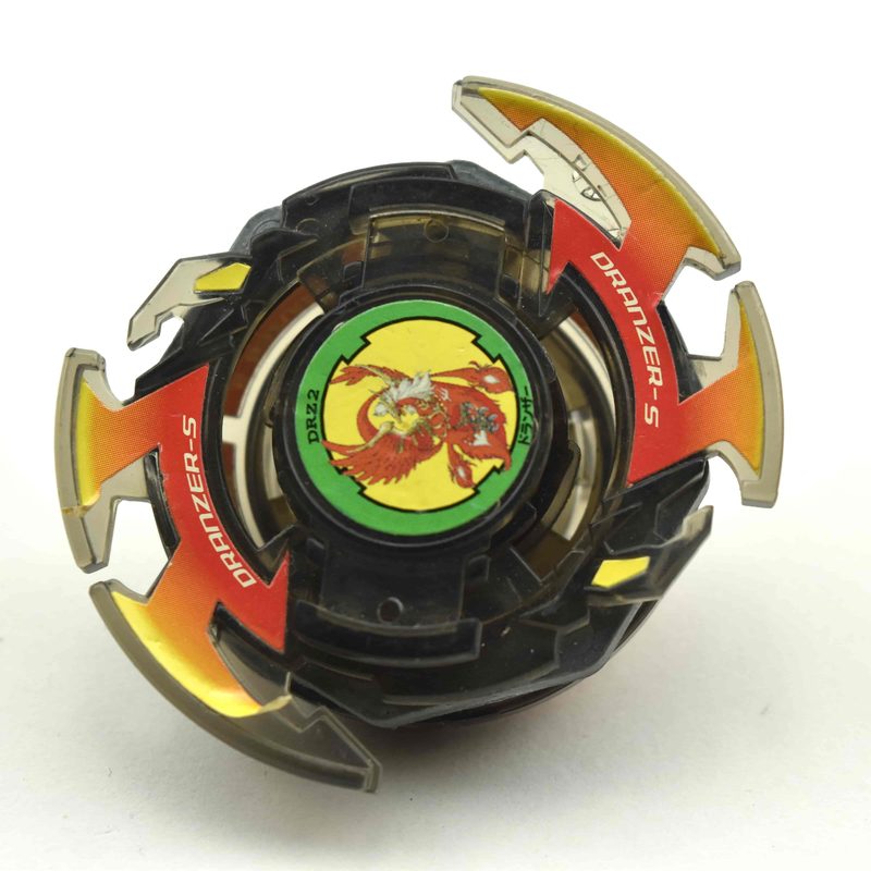 A2 Clear Black Dranzer S, top view