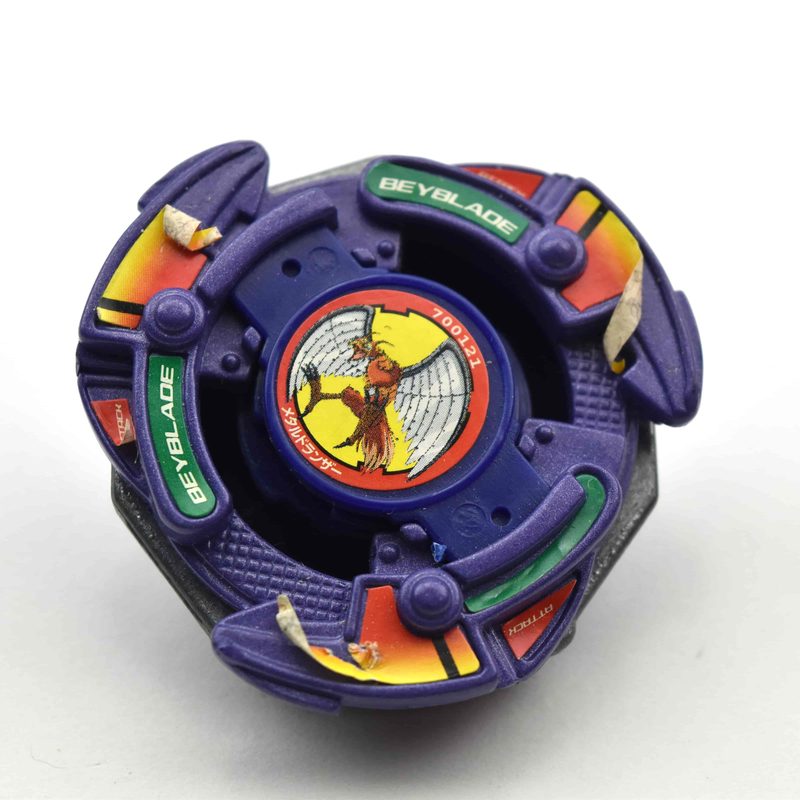 A42 Blue Metal Dranzer, top view