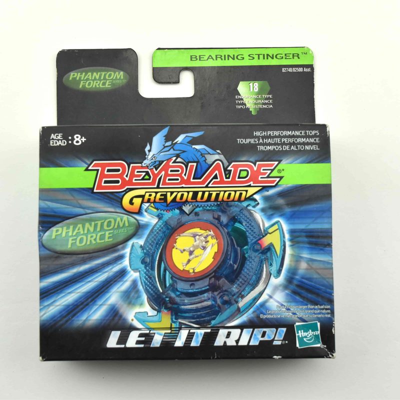 18 Clear Blue Bearing Stinger, front