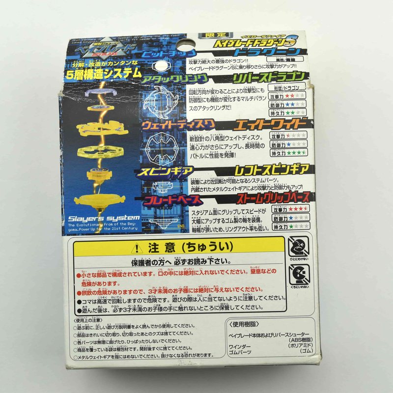 Clear Yellow Dragoon S, back